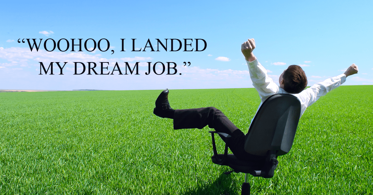 I landed my dream job!